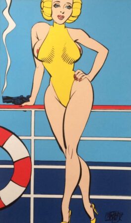 Agent 327 - Olga Lawina Pinup 1987)