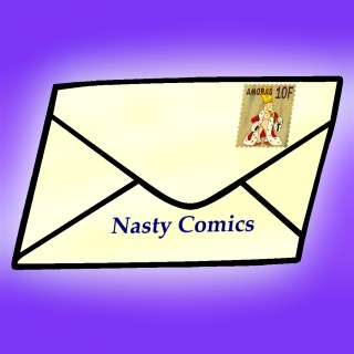 Contact Nasty Comics - Logo 320