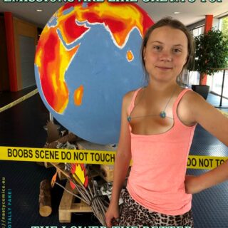 Greta Thunberg -(parodie)- Dropped Top pose_C