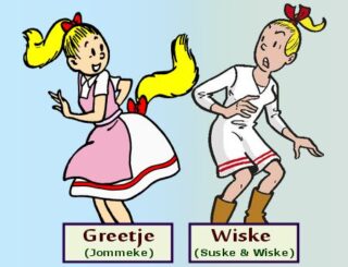 Jommeke - Greetje vs Wiske