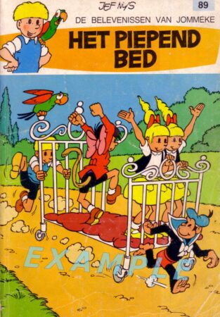 Jommeke - Het Piepend Bed (origineel)