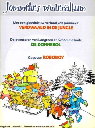 Jommeke - Jommekes winteralbum 2006 (voorblad)