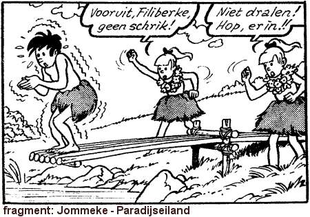 Jommeke - Paradijseiland (fragment 1)