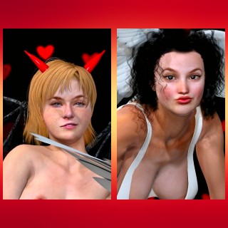 Kiekeboe-Sam -(parodie)- Fanny en Sam valentijn 3D 2021 (thumbnail 2)
