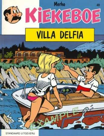 Kiekeboe - Villa Delfia (fragment cover 1)