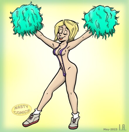 Kiekeboe -(parodie)- Fanny als cheerleader 4_S