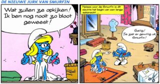 Smurfen -(parodie)- De nieuwe jurk van Smurfin_S