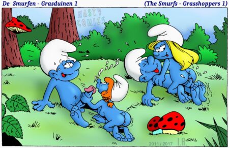 Smurfen -(parodie)- Grasduinen 1 (Smurfs - Grasshoppers 1)_S