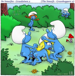 Smurfen -(parodie)- Grasduinen 2 (Smurfs - Grasshoppers 2)_S