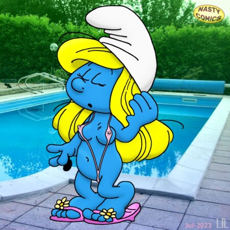Smurfen -(parodie)- Smurfin in het wild, zwembad_S