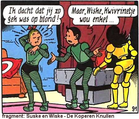 Suske en Wiske - De Koperen Knullen, Kwivrinetje (fragment 1)