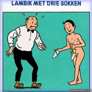 Suske en Wiske -V065- Lambik met drie sokken 01c