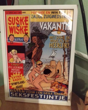 Suske en Wiske -(parodie)- Blootblad (Barts foto)