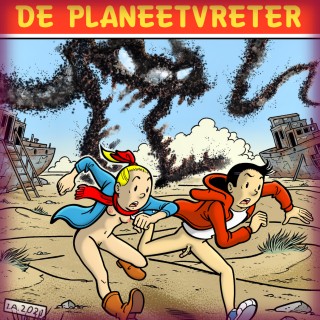 Suske en Wiske -(parodie)- De Planeetvreter, oude stijl (thumbnail)