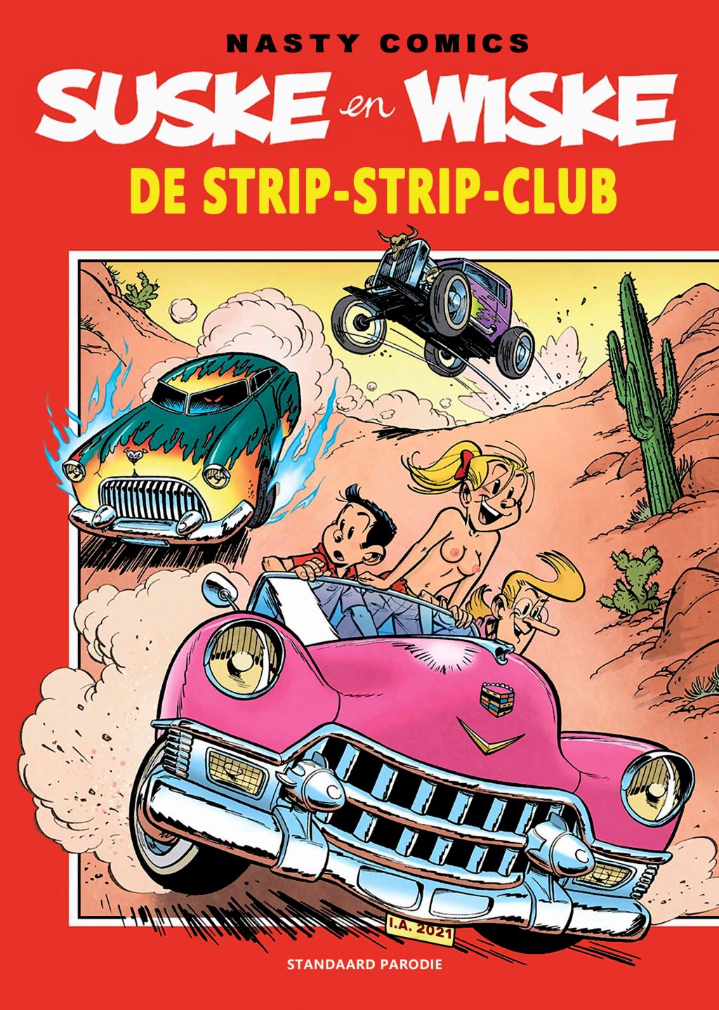 Suske en Wiske -(parodie)- De Strip-strip-club_S