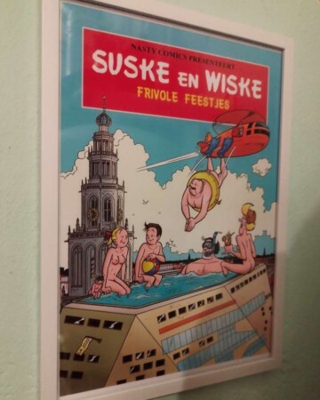 Suske en Wiske -(parodie)- Frivole feestjes (Barts foto)