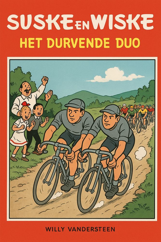 Suske en Wiske -(parodie)- Tour de France 03 - Het Durvende Duo (Perry Timmerman 2025)