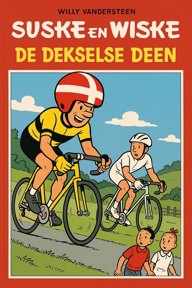 Suske en Wiske -(parodie)- Tour de France 08 - De Dekselse Deen (Perry Timmerman 2025)