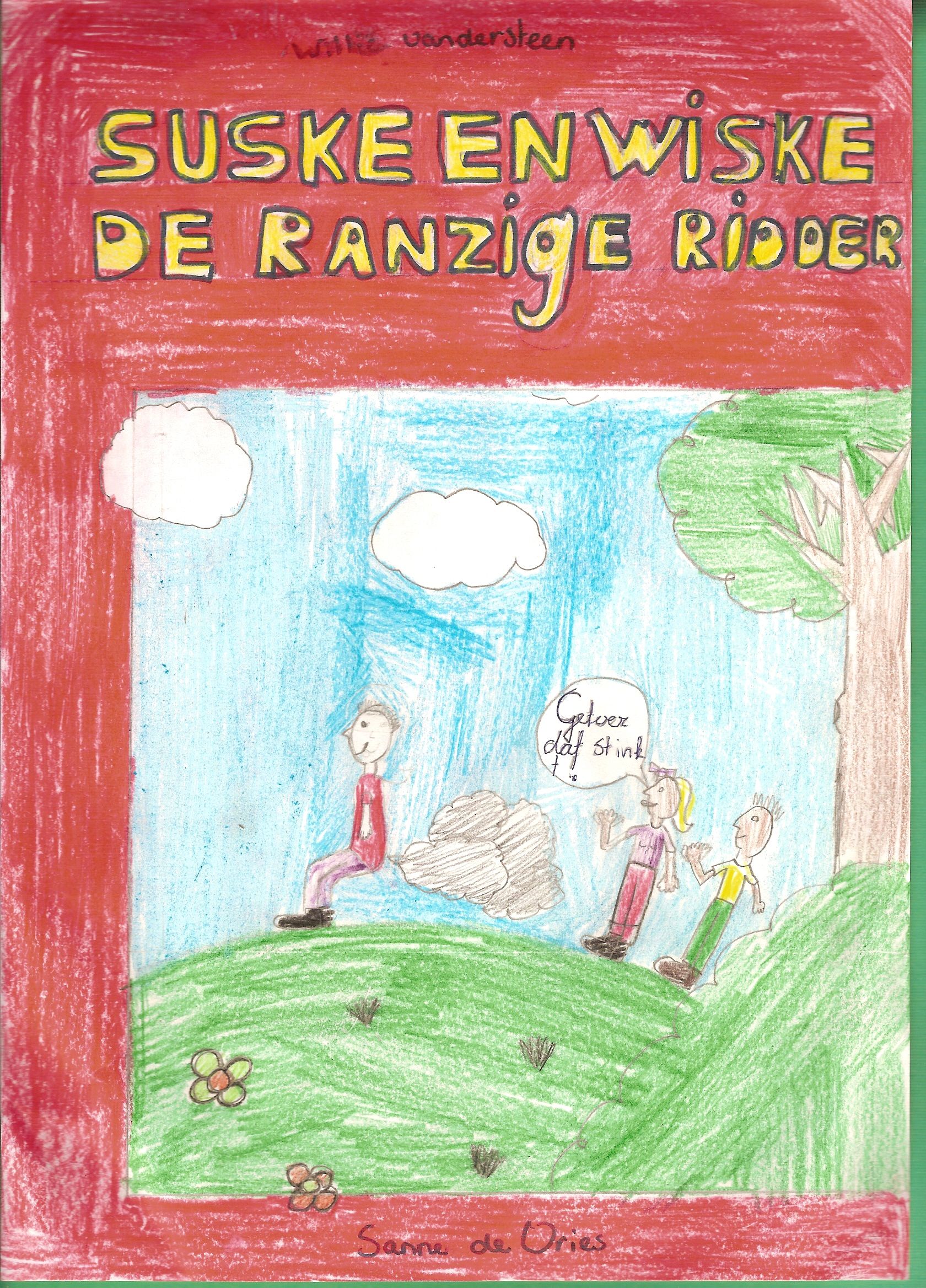 Suske en Wiske (parodie kaft) - De ranzige ridder