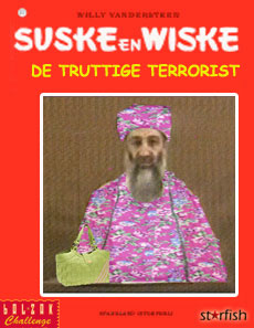 Suske en Wiske (parodie kaft) - De truttige terrorist