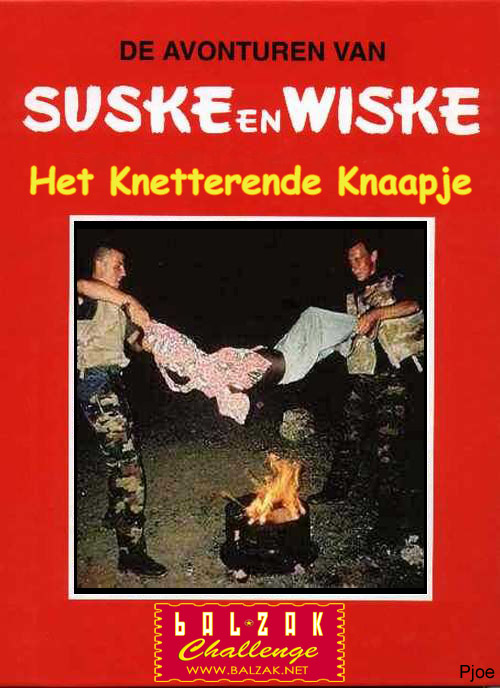 Suske en Wiske (parodie kaft) - Het knetterende knaapje