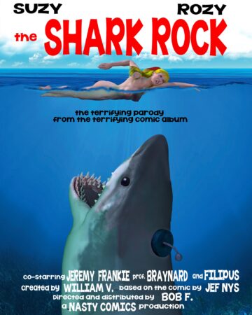 Suzy and Rozy -(parody)- The Shark Rock poster