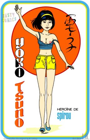 Yoko Tsuno -(parody)- Spirou remake 01_S